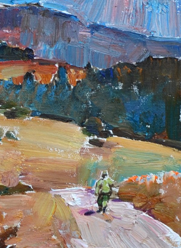 Дорога в горах - картина украинского художника